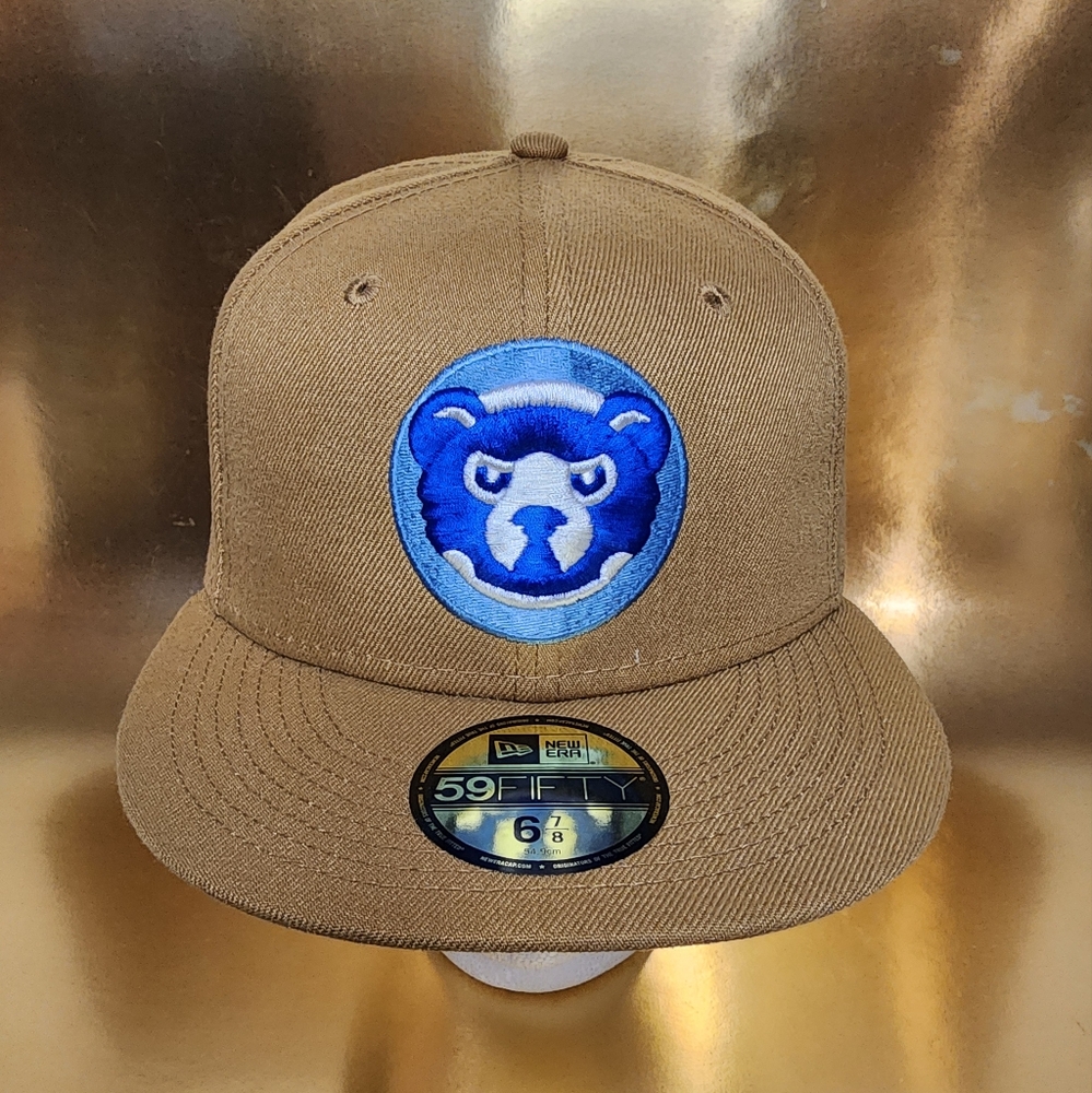 Chicago Cubs New Era MLB 100 Years Wrigley Field Patch Fitted Hat Size 6 7/8